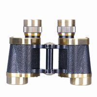 Byrhgood 8 X 30 Bronze Wide-Angle, Low-Light, Night Vision, Coordinate Ranging Shockproof Binocular HD High Power Telescope