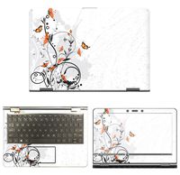 decalrus - Protective Decal Skin Sticker for HP Pavilion x360 11M-AD013DX (11.6" Screen) case Cover wrap HPpavilionX360_11M-184