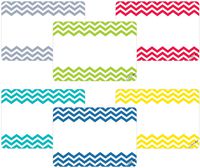 Creative Teaching Press Chevron Solids Labels (4549)