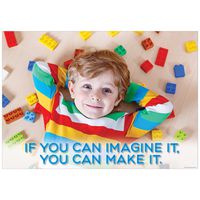 Creative Teaching Press Poster If You Can Imagine It. Inspire U Poster, Gr. PreK-1 (7261)