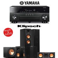 Klipsch RP-250F Reference Premiere 5.1 Home Theater System with Yamaha RX-A860BL A/V Receiver