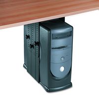 Fellowes 8036201 Under Desk CPU Holder, 17w x 12d x 11h, Black