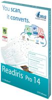IRIS Readiris Pro 14 OCR Software for PC