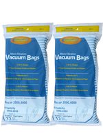 EnviroCare 24 Riccar 2000 4000 Simplicity 5000 6000 Type A Upright Vacuum Cleaner Bags Bernina, Fuller Brush, Panasonic, Belvedere