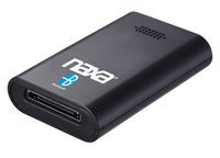 NAXA Electronics NAB Bluetooth Wireless Receiver and Adapter for Music System and Docking System with 30-Pin Connector (Black)