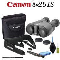 Canon 8x25 is Image Stabilized Binocular Standard Bundle