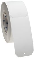 Brady THT-33-109-0.5 3" Width x 6" Height, B-109 Polyethylene, Matte Finish White Thermal Transfer Printable Tag (500 per Roll)