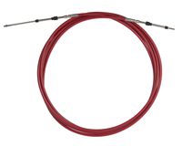 SeaStar CC33221 21 Feet Red, 33C Control Cable with Stainless Steel 10-32 Threaded Ends