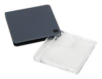 Carson Magniflip Plus Magniflip 2.5X/7X Flip-Open Magnifier with Built-in Protective Case (Set of 4)