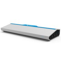 Accell Thunderbolt 3 Docking Station - PC or MAC, Dual 4K Display Support, 40Gbps USB Type C 3.1 Gen2 + Cable, 135W Power Adapter