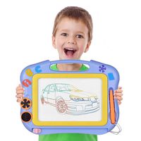 Panshi Magnetic Drawing Board, Magnetic Erasable Writing Pad Gifts, Etch Sketch Pad & Magna Doodle for Kids