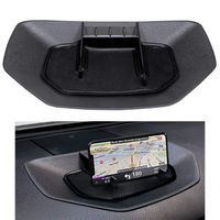 ZOIBV Car Dash Center Console Table Storage Tray,Dashboard Instrument Organizer Multi-Function Phone Holder Cradle for Toyota Tundra 2014-2019 Accessories,ABS Silicone Anti-Slip Backing