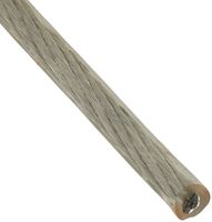 8 Gauge Power Ground Cables - 250 ft., 10mm² Silver-Tinned Oxygen Free Copper Cable, Multi-Strand Construction, Ideal for High-Powered Systems w/ Durable Translucent Jacket - GSI GPC8SL250 (SILVER)