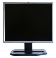 19" HP L1955 DVI 720p Rotating LCD Monitor w/USB Hub (Black) - Rotates to Portrait or Landscape View!