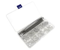 Eiechip 560pcs 2.54mm Pitch Connector Pin Housing Terminal Kit JST-XHP 2/3/4 Pin Header Connector Dupont Wire Terminal Male Female Adapter Plug