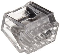 Morris Products 23228 Push In Wire Connector, Black, #12-#22 Awg, 8 Poles (Pack of 25)