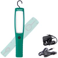 AmeriLuck Cordless LED Work Light, Rechargeable with Hanging Hooks & Magnets, 10W Super Bright 1000 Lumens (3 Modes)