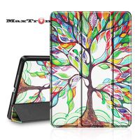 MaxTron Smart Slim Lightweight Case for Apple iPad 6th Gen/iPad 5th Gen 9.7 inch Tablet 2017/2018, Ultra Slim Lightweight Smart Case with Trifold Stand Auto Sleep/Wake (Tree of Life)