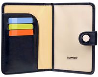 Zoppen Rfid Blocking Travel Passport Holder Cover Slim Id Card Case (#43 Dark Indigo)