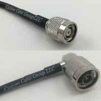 50 feet RFC240 KSR240 RP-TNC MALE to N MALE ANGLE Pigtail Jumper RF coaxial cable 50ohm High Quality Quick USA Shipping