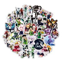 Hunter×Hunter Waterproof Laptop Stickers Waterproof Skateboard Snowboard Car Bicycle Luggage Decal 50pcs Pack (Hunter×Hunter)
