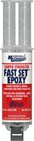 MG Chemicals8332-25ML Super Strength Fast Set Epoxy, 5000 PSI, 25 ml Dual Dispenser, Non Conductive, Amber