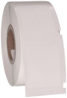 Brady WML-905-502-2S I.D. PRO Plus, LS2000 and BradyMarker XC Plus 0.5" Width x 1.25" Height, B-502 Repositionable Vinyl Cloth, Matte Finish White Label (500 per Roll)