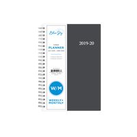 Blue Sky 2019-2020 Academic Year Weekly & Monthly Student Planner, Flexible Cover, Twin-Wire Binding, 5" x 8", Collegiate