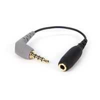 Rode SC4 3.5mm TRS to TRRS Microphone Cable Adaptor, 3 Inches