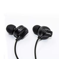 Koluman KE-003 bass-Driven in-Ear Earphones with Mic and Remote Control and 1.2m Cable. Compatible with All 3.5 mm Audio Devices, iPhone 6/6s/SE/Samsung S Series, Smartphone, MP3, MP4 Player, Tablet.