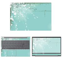 Decalrus - Protective Decal Floral Skin Sticker for Lenovo IdeaPad S340 (15.6" Screen) case Cover wrap LEideapad15_S340-78