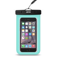 JOTO Waterproof Pouch Phone Dry Bag Underwater Case for iPhone XS Max XR X 8 7 6S, Galaxy S10 Plus S10e S9 S8 + Note 9 8, Pixel 3 XL up to 6.5" -Green