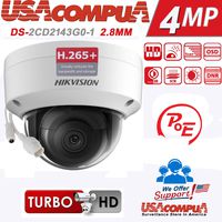 Hikvision 4mp Dome Camera DS-2CD2143G0-I 2.8mm International Version Upgradeable Firmware