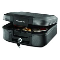 Sentry Safe CFW20201 Waterproof Fire-Resistant Medium Tubular Lock Chest, .28 cu. ft, 15 1/2 x 14 3/8 x 6 5/8-Inches, Charcoal Gray