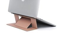 Portable Invisible Laptop Stand Foldable Ultra Thin Light Weight Tablet Stand Compatible with iPad, MacBook Air, MacBook Pro, Dell, HP etc. (2 Height Settings)