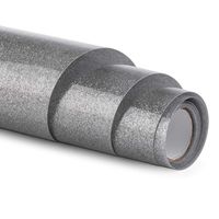 Glitter HTV vinyl - 12" x 5ft HenPisen PU Heat Transfer Vinyl roll, Iron On Vinyl for Cricut & Silhouette Cameo Easy to Cut & Weed, Durable,Vibrant Color Design for T-Shirt and Other Textiles(Sliver)