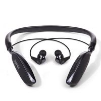Edifier W360BT Neckband Wireless Bluetooth Headphones Earphones with Playback and Volume Controls - Black
