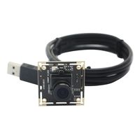 ELP 2.8mm Lens Raspberry Pi 1080P H.264 Microphone PC Web USB Security Camera