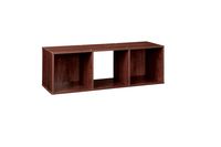 ClosetMaid 1028 Cubeicals Organizer, 3-Cube, Dark Cherry