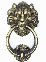 UniDecor Large Antique Lion Door Knocker Lion Head Door Handle