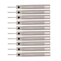 SenseYo Set of 10 Watch Band Pin Punch Watch Band Link Pin Remover Repair Tools Kit (0.8mm)