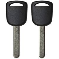 qualitykeylessplus Two Replacement Transponder Chip Keys HO03PT for Honda/Acura Vehicles with Free KEYTAG