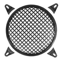 X AUTOHAUX 8 Inch Black Car Audio Speaker Cover Metal Mesh Subwoofer Grill Horn Guard