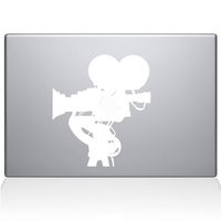 The Decal Guru 0063-MAC-15P-W Film Camera MacBook Decal Vinyl Sticker, 15" MacBook Pro (2015 & Older), White