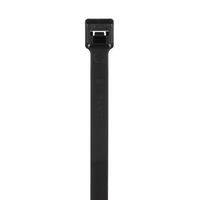 Panduit PLT6H-C0 Cable Tie, Heavy, Weather Resistant Nylon 6.6, 20.9-Inch Length, Black (100-Pack)