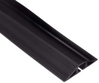 Rubber Duct Cable Cord Cover Black 10ft by WireRun