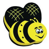 Magnetic Whiteboard Eraser; Bee Design