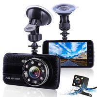 Dash Cam,1080P Car DVR Dashboard Camera Full HD with 3" LCD Screen 170°Wide Angle, WDR, G-Sensor, Loop Recording and Motion Detection