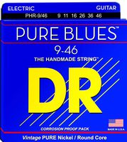 DR Strings Pure Blues Pure Nickel Wrap Round Core 9/46