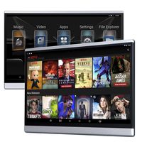 DDAUTO 13.3 inch Android 7.1 Headrest Tablets with WiFi, Dual Car Back Seat TV Monitors Video Players, IPS Touch Screen, Support Netflix YouTube Phone Mirror Bluetooth FM - DD133N